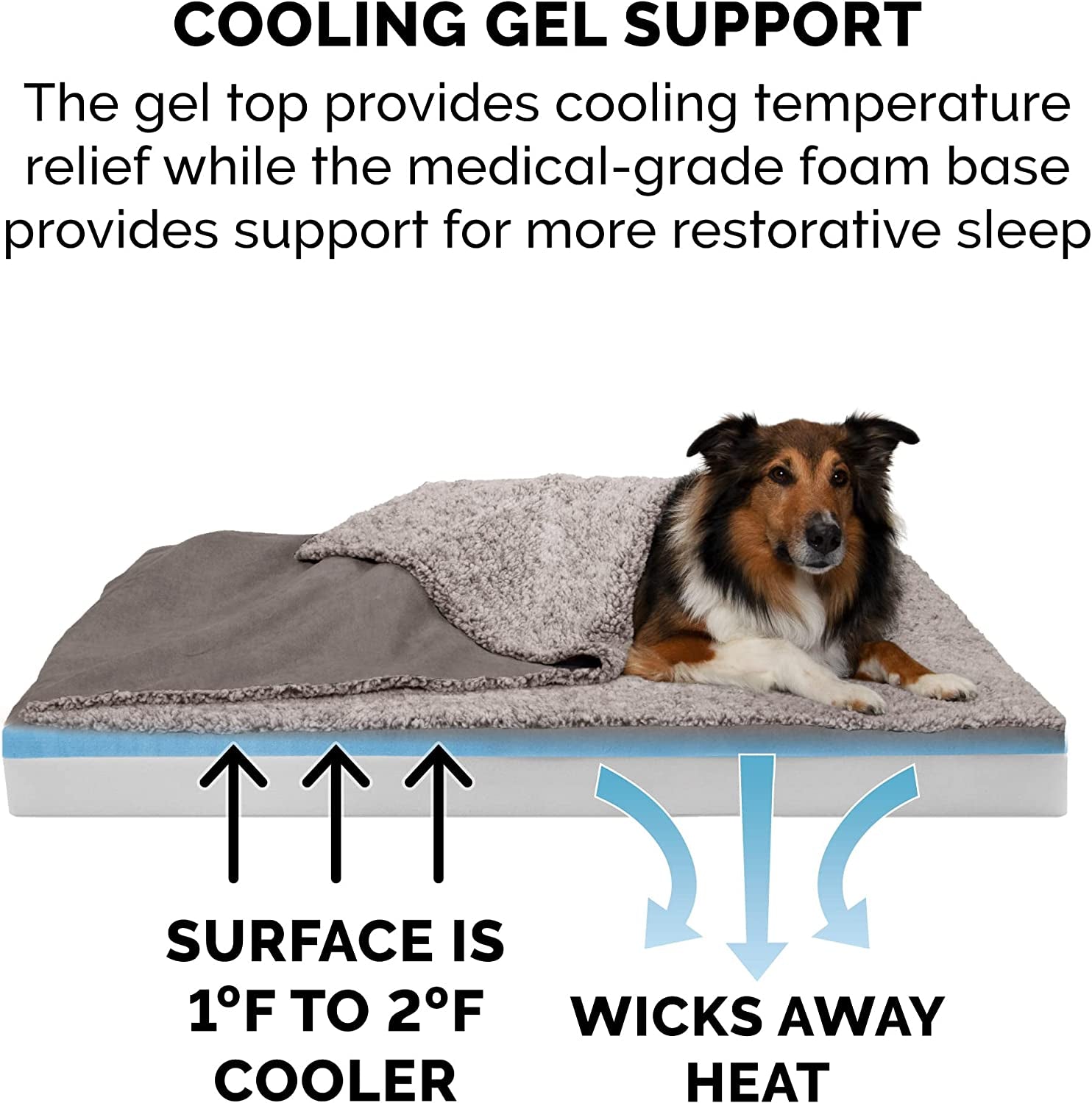 Orthopedic, Cooling Gel, and Memory Foam Pet Beds for Small, Medium, and Large Dogs and Cats - Luxe Perfect Comfort Sofa Dog Bed, Performance Linen Sofa Dog Bed, and More
