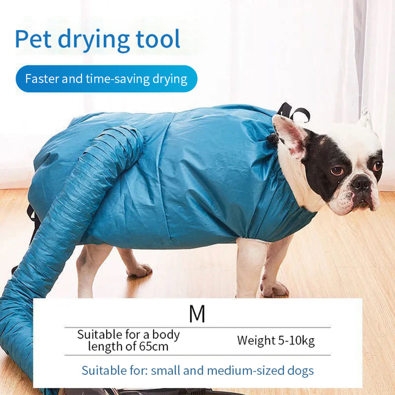 Folding Dog Hair Dryer Portable Pet Drying Bag Efficient Dogs Hair Dryers Blow Bag Cat Dryer Winter Pets Cleaning Accessories